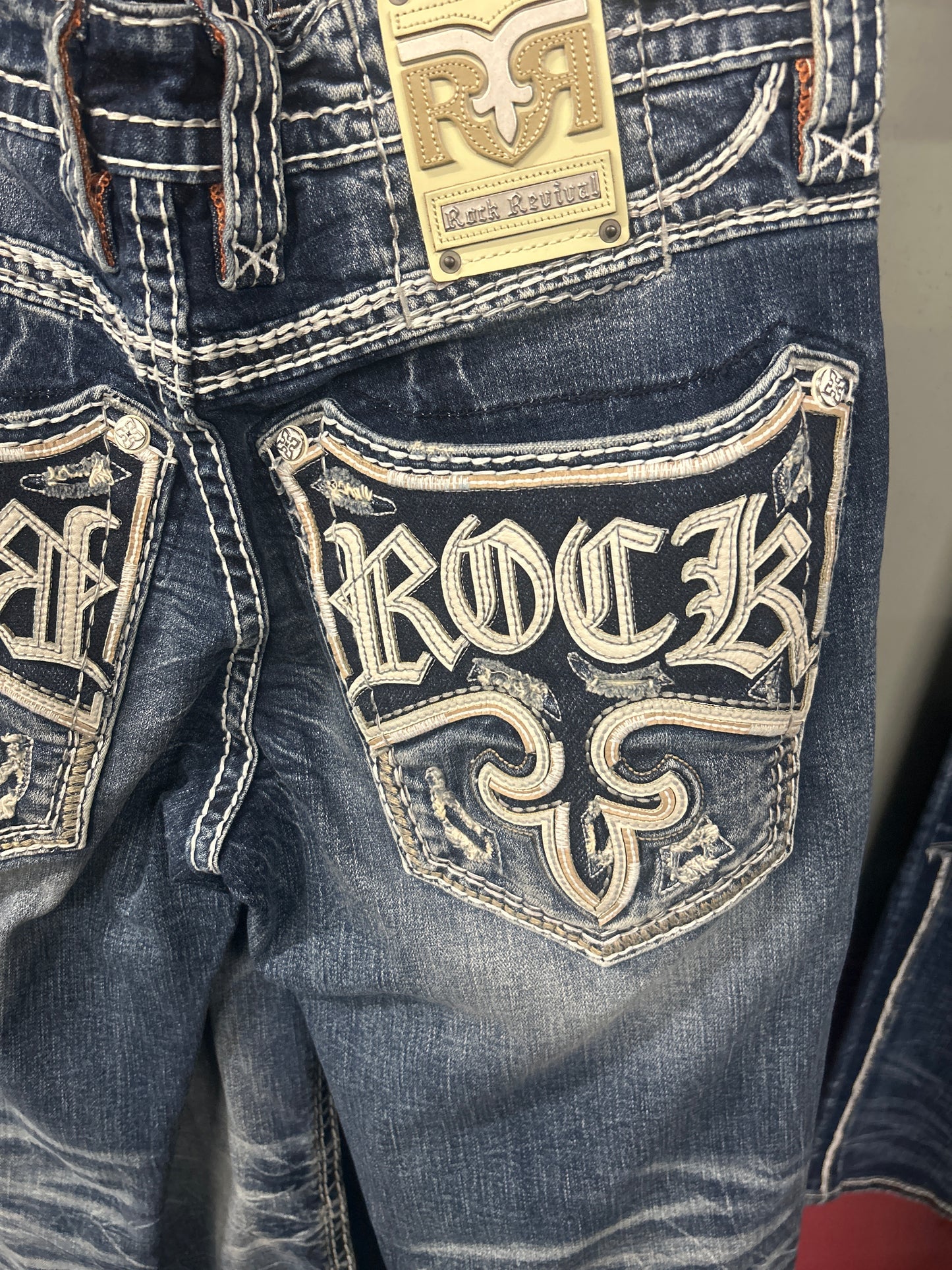 Rock Revival Straight leg Leroy Denim Jean