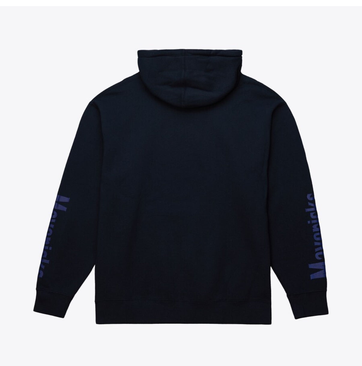 Dallas Mavericks Navy Hardwood Classics Free Throw Pullover Hoodie