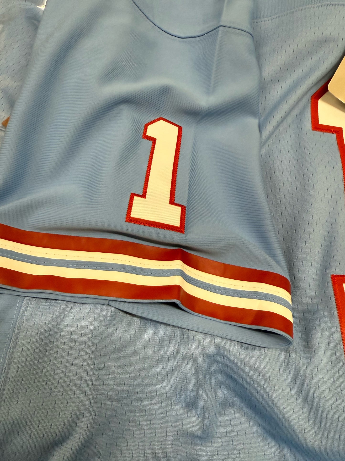 Warren Moon Houston Oilers Mitchell&Ness Jersey