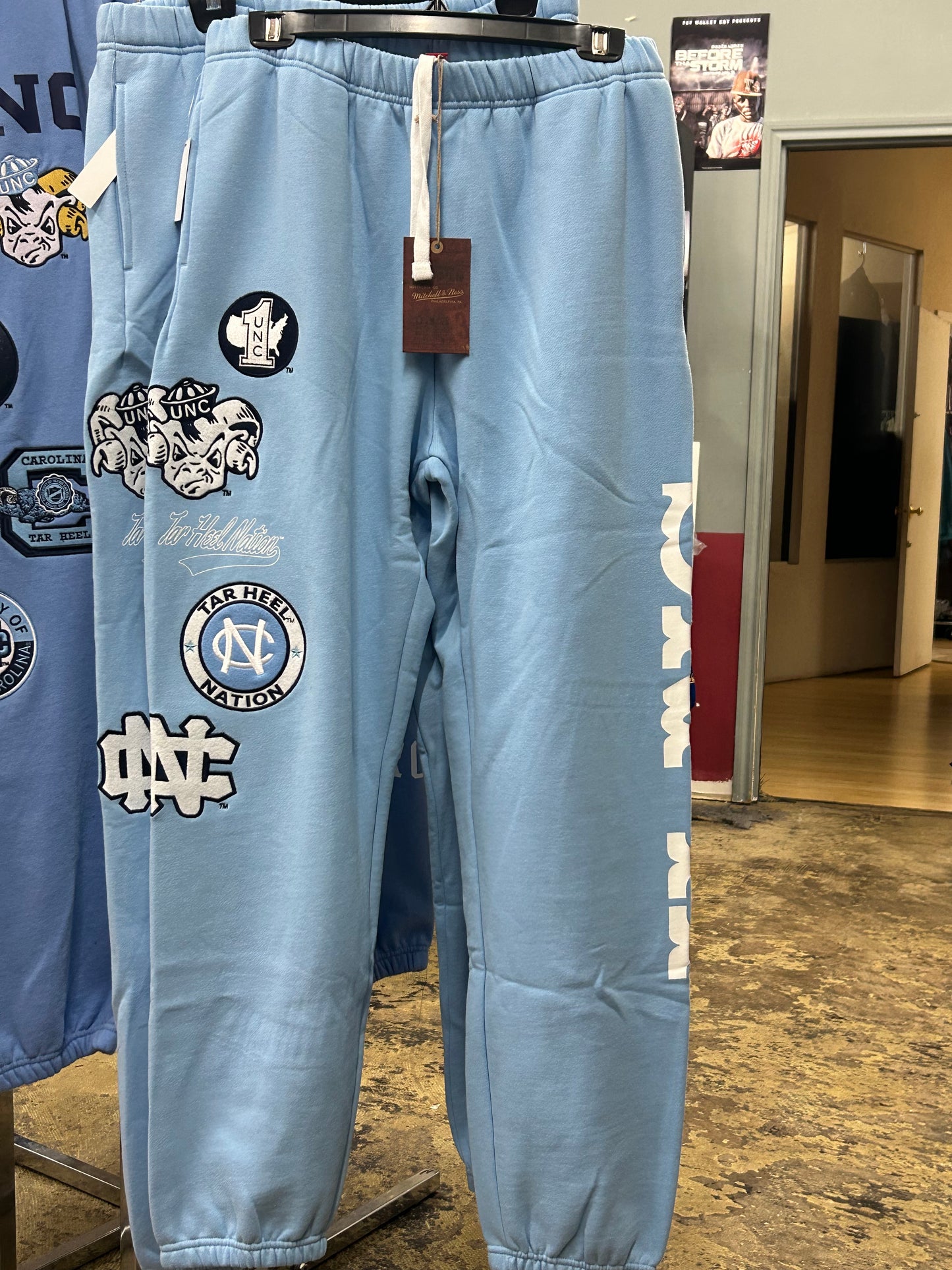 University Of North Carolina NCAA Champ city fleece Bottom