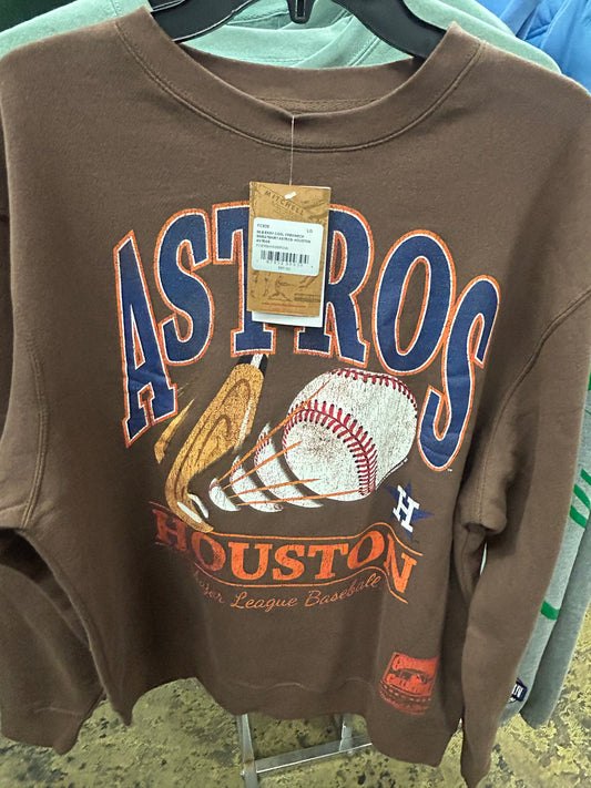 MLB EASY COOL CREWNECK SWEATSHIRT ASTROS