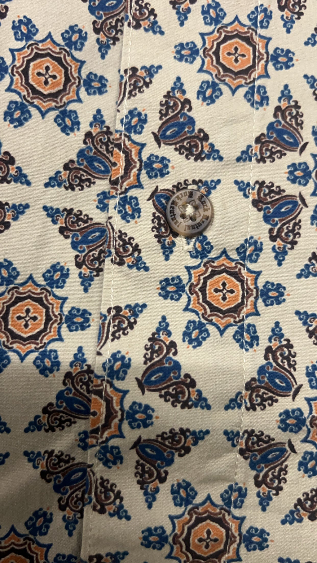 Rock Revival long sleeve plaid khaki shirt