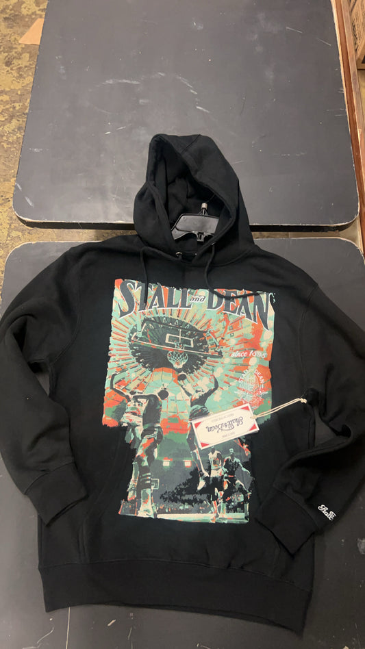 Stall&Dean Rebound Oversize Print Pullover hoodie