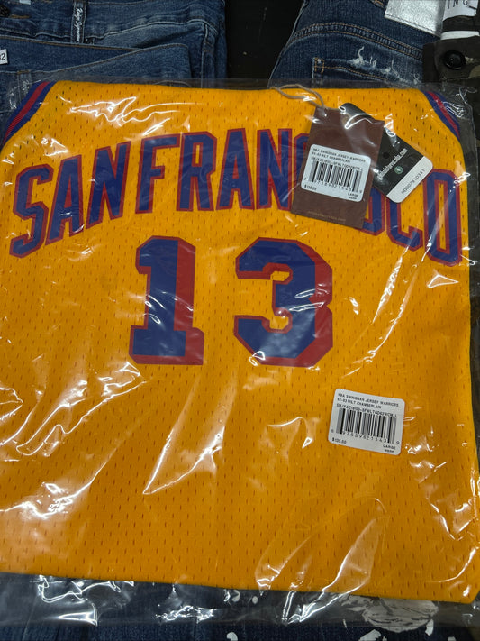 Wilt Chamberlin San Francisco Warriors jersey 1962-63