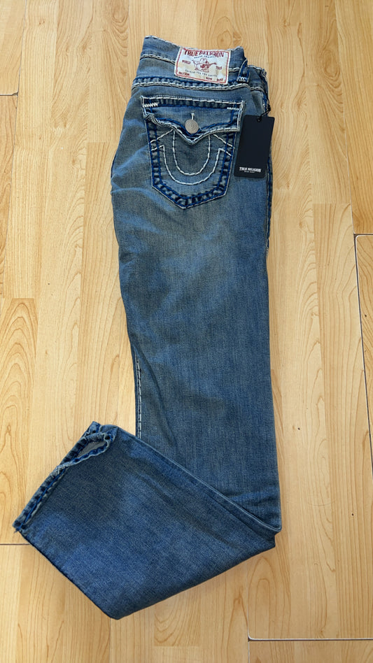 True Religion RICKY SUPER T FLAP STRAIGHT JEAN