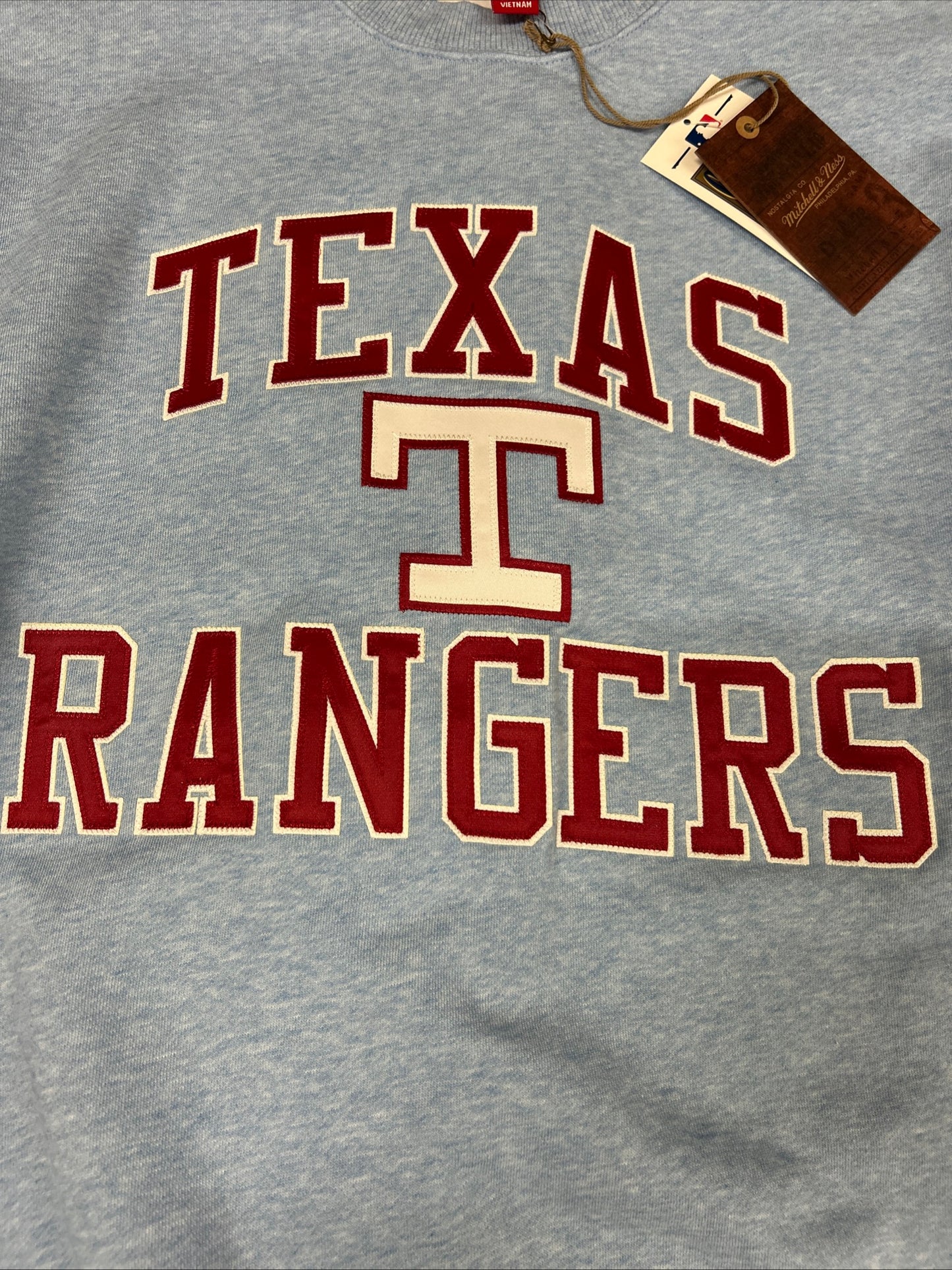 Texas Rangers playoff crew neck sweater