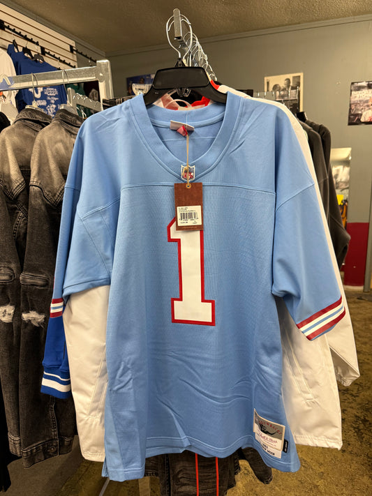 Warren Moon Houston Oilers Mitchell&Ness Jersey
